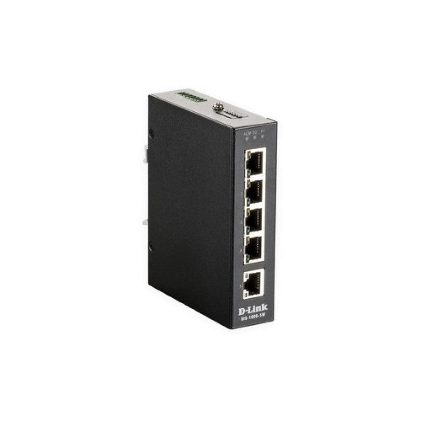 D-Link 5-port Unmgd Industrial Switch (DIS100G5W)
