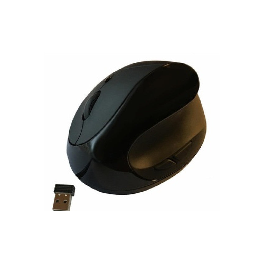 Ergoguys Black Ergonomic Wireless Vertical Mouse (EM011BKW)