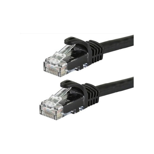 Monoprice Flexboot Cat5e 24awg Cable_ 10ft Black (11235)