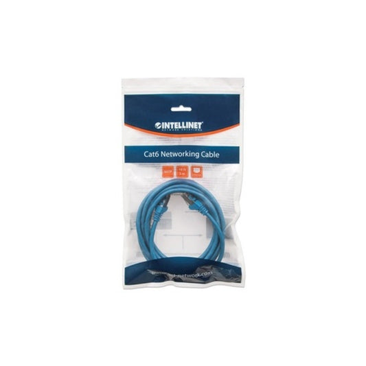 Intellinet 10ft. Blue, Cat6a Patch Cable (741491)