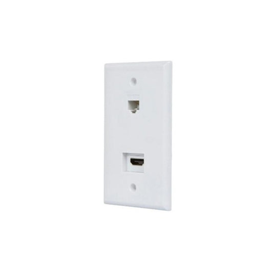 Monoprice Recessed Hdmi Wall Plate (12094)