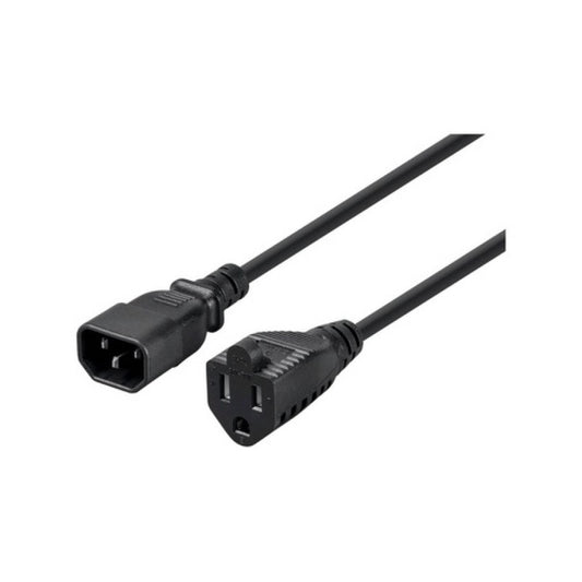 Monoprice Power Adapter Cord Cable-black 6ft (1303)