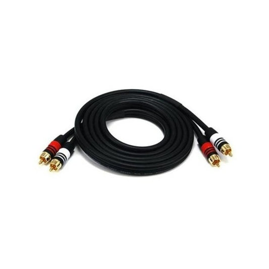 Monoprice Rca2 Plug/2 Rca Plug M/m Cable 6ft (2864)