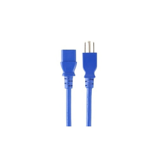Monoprice 2ft 18awg Blue Power Cord Cable (33560)