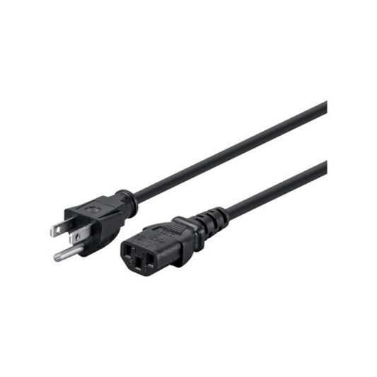 Monoprice Power Cord W/ 3 Cond C13/5-15p) - Blk 3 (5284)