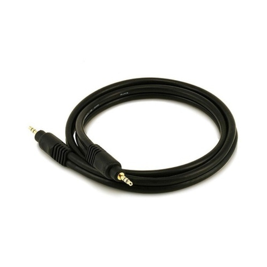 Monoprice Stereo M To Stereo M Cable 3ft- Black (5576)