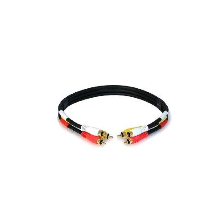 Monoprice Rca Video And Stereo Audio Cable_ 1.5ft (6026)