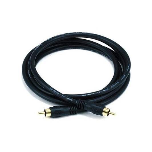 Monoprice Coaxial Audio/video Rca Cable M/m 6ft (619)