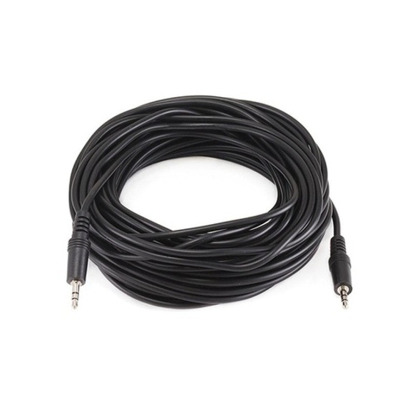 Monoprice Stereo Plug/plug M/m 3.5mm Cable - Blk (647)