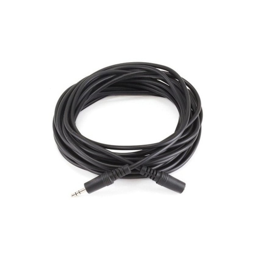 Monoprice Stereo Plug/jack M/f Cable - Black 25ft (650)