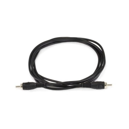 Monoprice Rca Plug/plug M/m Cable - Black 6ft (653)