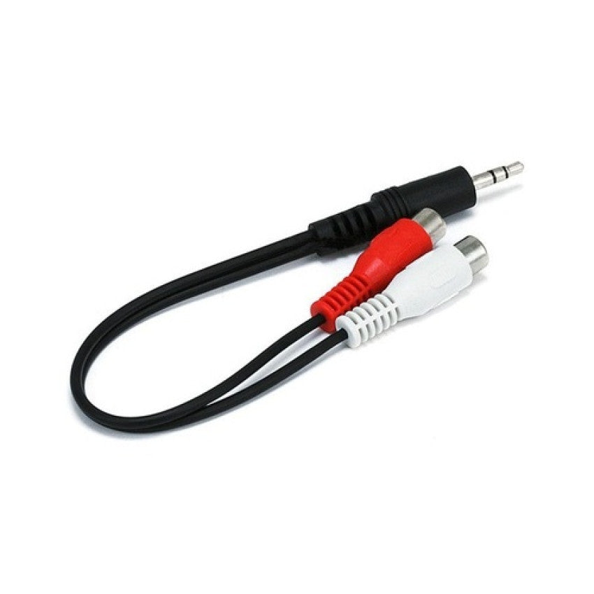 Monoprice 2 Rca Jack Cable Black (666)