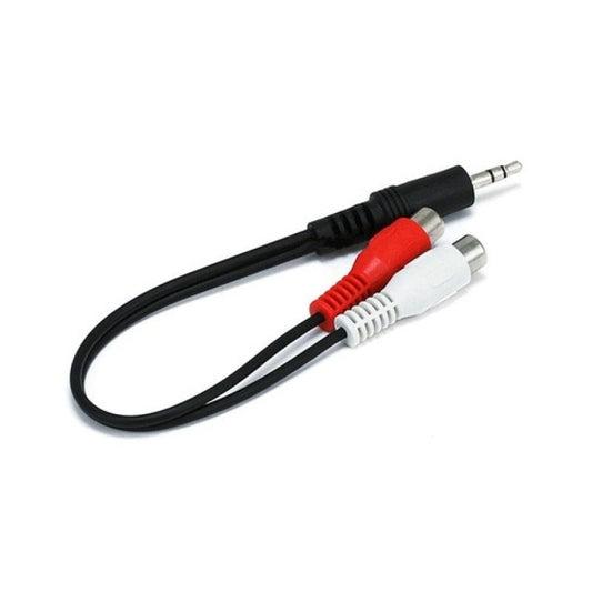 Monoprice 2 Rca Jack Cable Black (666)