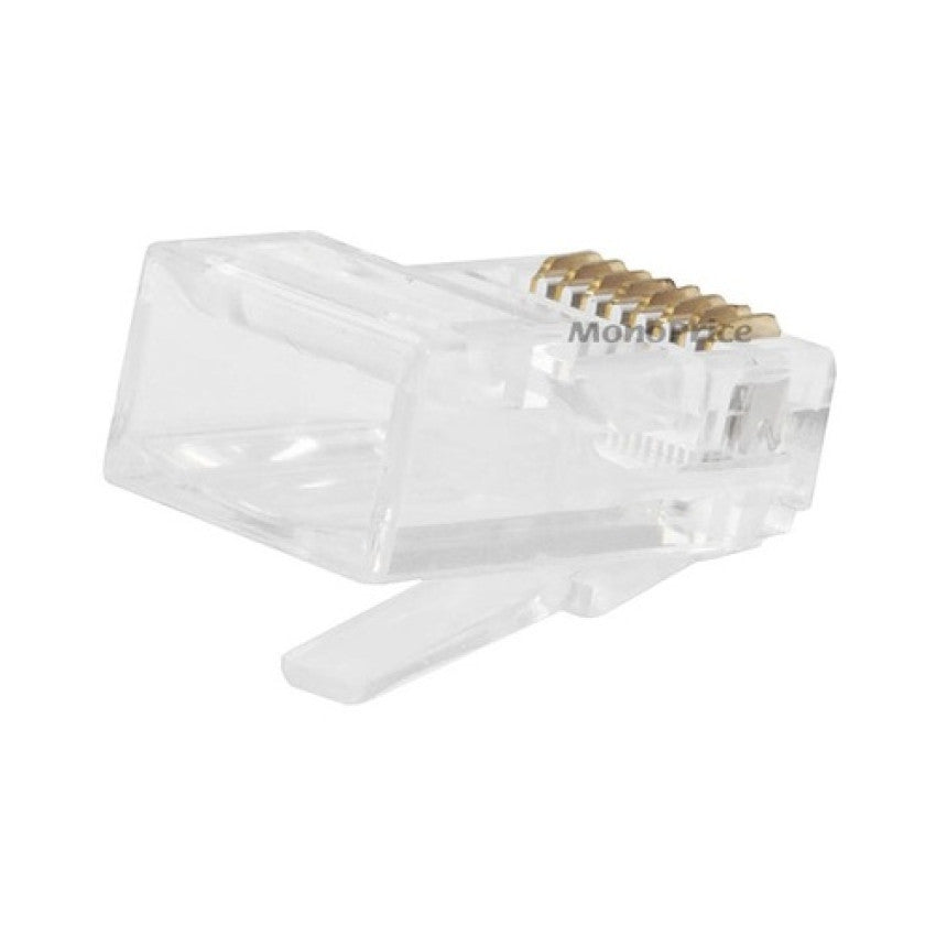 Monoprice Rj-45 Plugs - 100 Pk Solid Cable (7245)