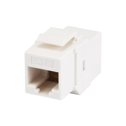 Monoprice Cat6 Inline Coupler Keystone Jack - Whte (7303)