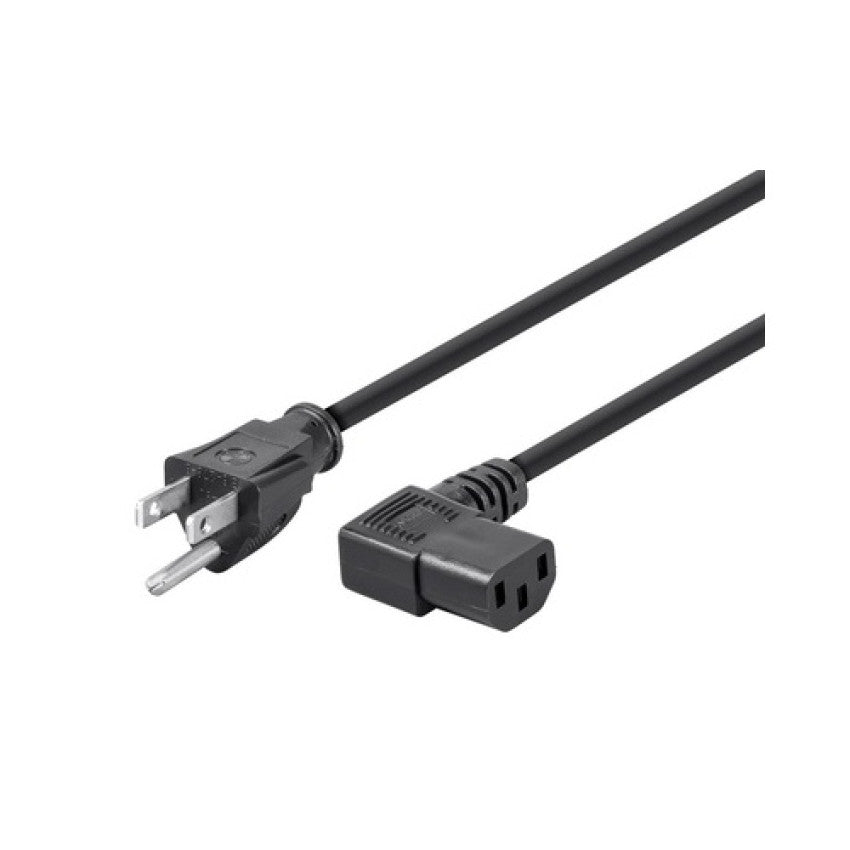 Monoprice Right Angle Power Cord Cable 15ft (7678)