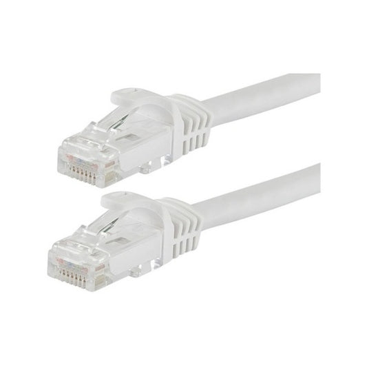 Monoprice Flexboot Cat6 24awg Cable_ 25ft White (9826)