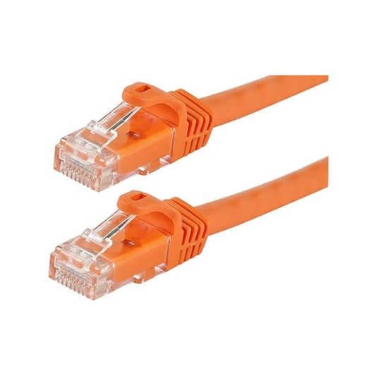 Monoprice Cat6 24awg Utp D Cable_ 6-inch Orange (9844)