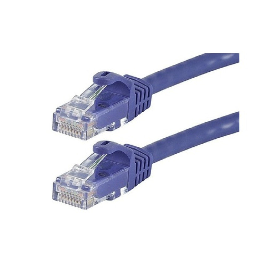 Monoprice Flexboot Cat6 24awg Cable_ 14ft Purple (9853)