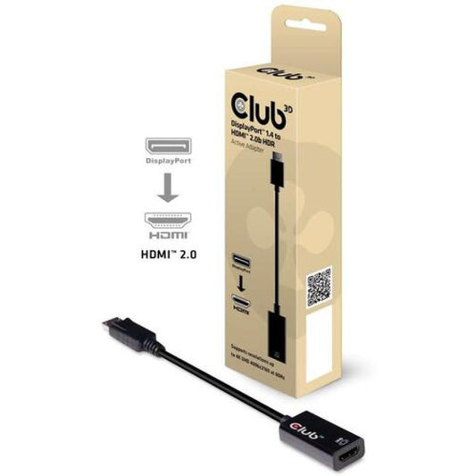 Club 3D Dp 1.4 To Hdmi 2.0b Hdr Adapter (CAC1080)