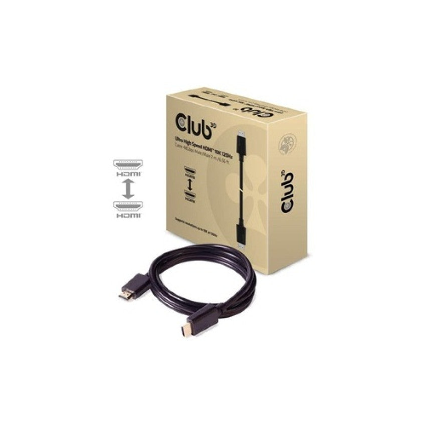 Club 3D Hdmi 2.1 Ultra High Speed Cable 2m/6,56f (CAC1372)