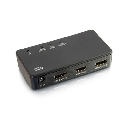 C2G 2 Port 4k Hdmi Splitter - 1 In 2 Out (41057)
