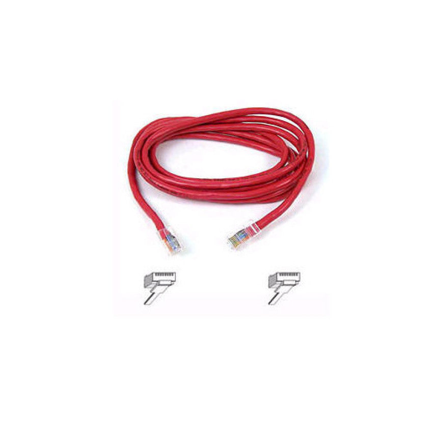 Belkin Cat5e Patch Cable Rj45m/rj (A3L79112RED)