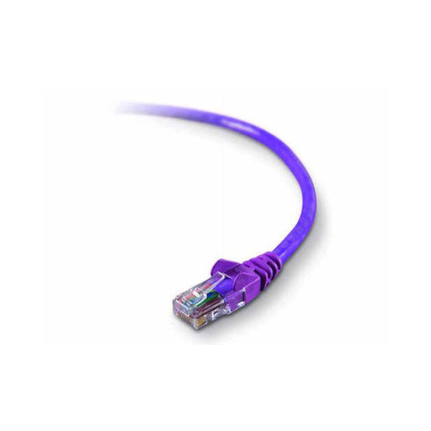 Belkin 6ft Cat5e Snagless Patch Cable Purple (A3L79106PURS)