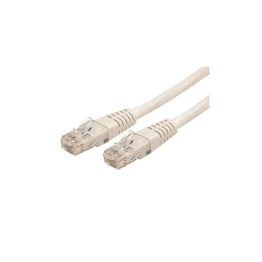 StarTech 100ft Cat6 Ethernet Cable White Cat6 Poe (C6PATCH100WH)