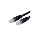 StarTech 2ft Cat6 Ethernet Cable Black Cat 6 Poe (C6PATCH2BK)