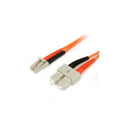StarTech 1m Multimode Fiber Patch Cable Lc - Sc (FIBLCSC1)