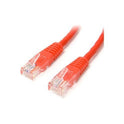 StarTech 15ft Red Molded Cat5e Utp Patch Cable (M45PATCH15RD)