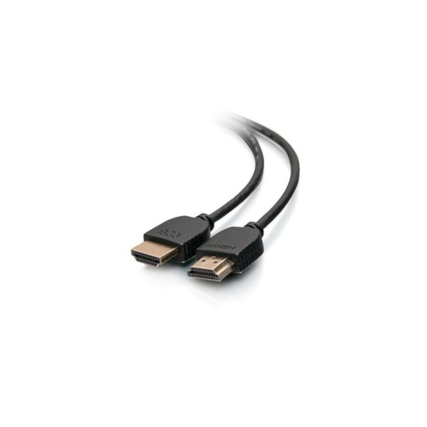 C2G 10ft Hdmi Cable With Low Profile Connectors - Flexible - Std Speed (C2G41398)