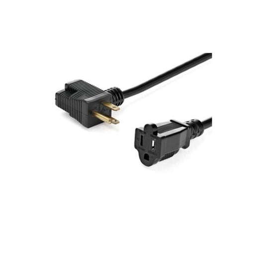StarTech 1ft Short Extension Cord, Outlet Saver (PAC102)