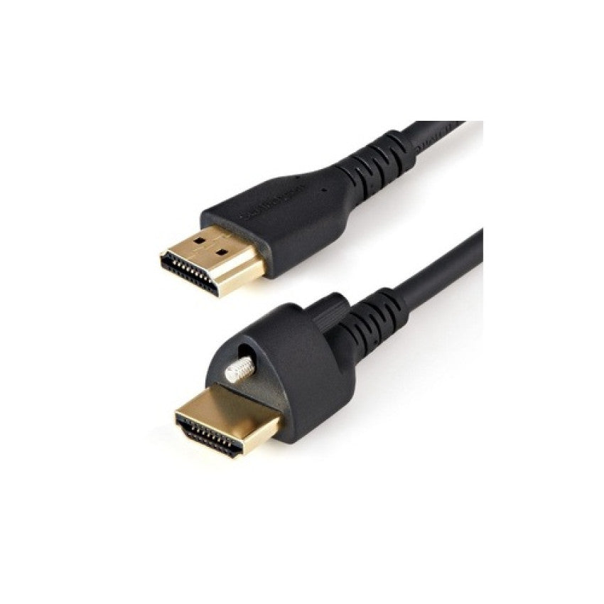 StarTech 1m/3ft Hdmi Cable With Locking Screw 4k (HDMM1MLS)