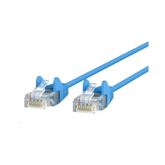 Belkin Cat6 Slim 28awg Cable -blue -14ft (CE001B14BLUS)