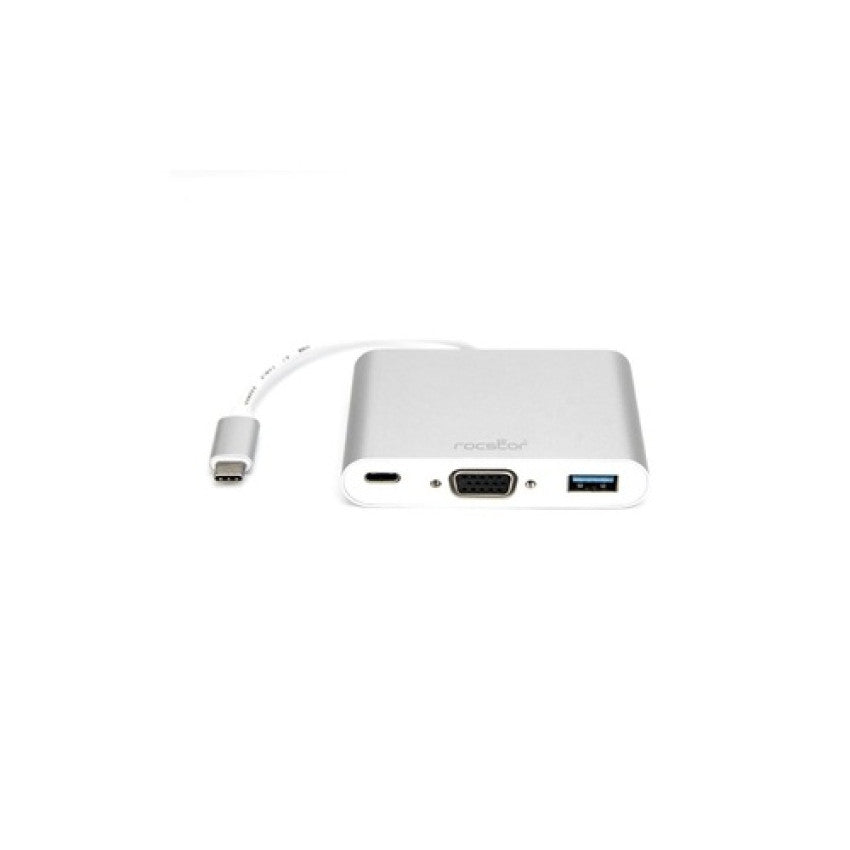 Rocstor Usb-c To Vga Multifunction Adapter And (Y10A175S1)