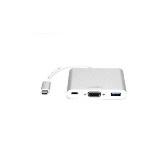 Rocstor Usb-c To Vga Multifunction Adapter And (Y10A175S1)