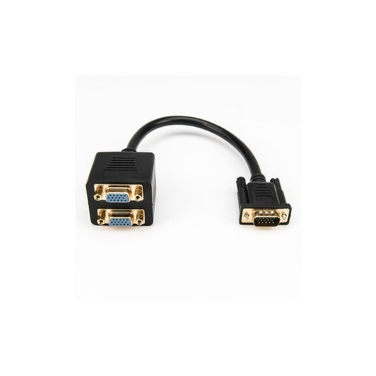 Rocstor 1 Ft Vga To 2x Vga Video Splitter Cable (Y10A209B1)