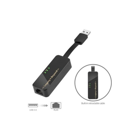 SIIG Portable Usb 3.0 Gigabit Ethernet (LBUS0714S1)