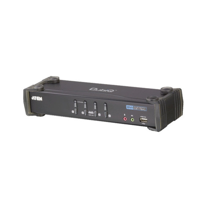 Aten 4 Port Dvi Kvmp Switch W/1.8m (CS1764A)