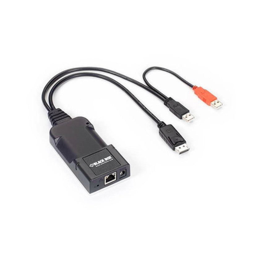 Black Box Zerou Kvm Over Ip Transmitter-displayport,single-monitor,usb 2.0,digital Audio,usb-powered,small Form Factor,gsa,taa (ACR500DPTR2)