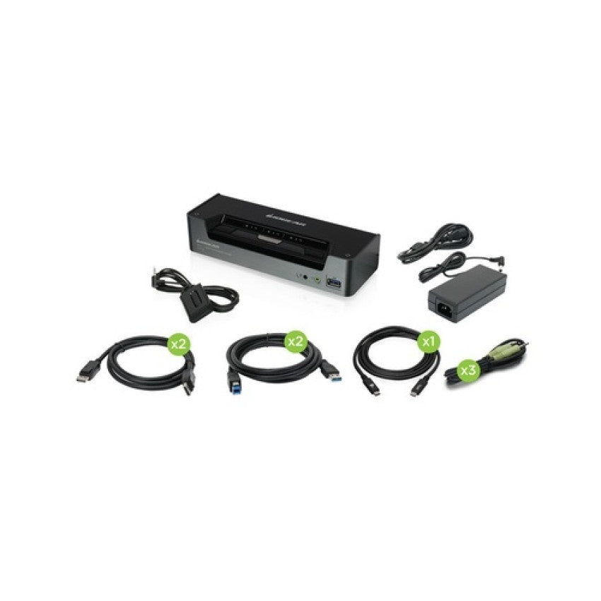 Iogear 3-port 4k Usb-c/dp Kvmp (GCS1953)