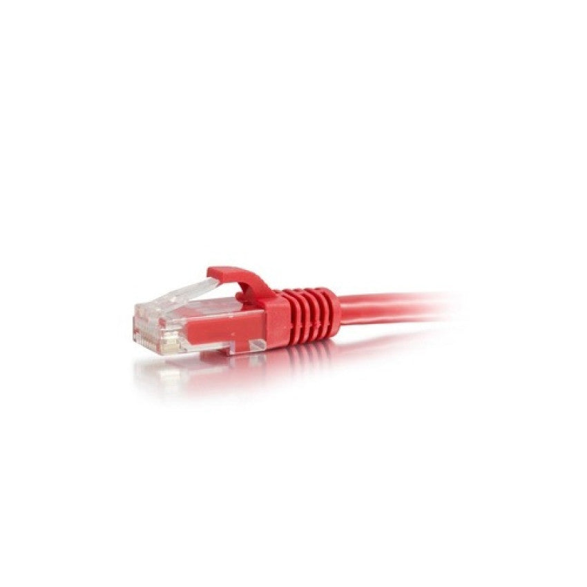 C2G 1ft Cat6a Snagless Utp Cable-red (50798)