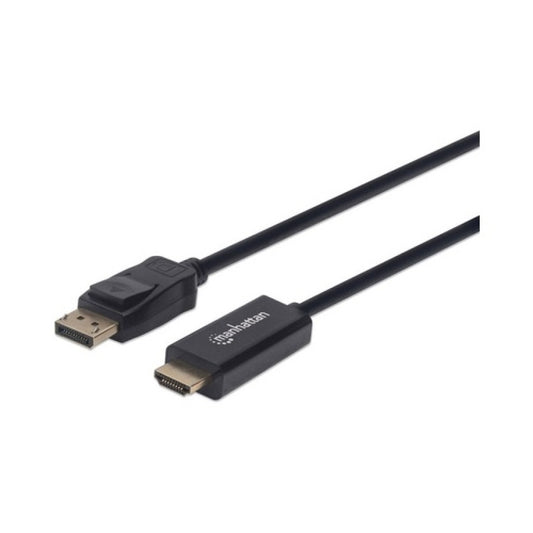 Manhattan - Strategic 1080p Displayport To Hdmi Cable (152679)
