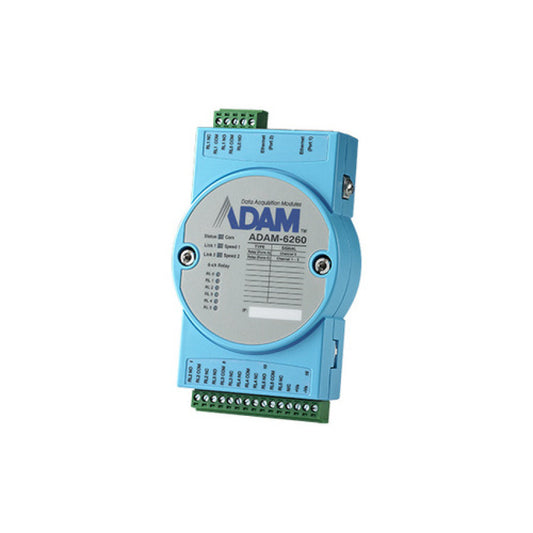 B+B Smartworx 6-ch Relay Output Modbus Tcp Module (ADAM6260B)
