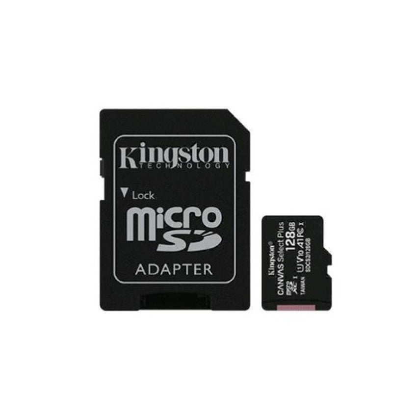 Kingston 128gb Micsdxc Canvas Select Plus 100r A1 (SDCS2/128GB)