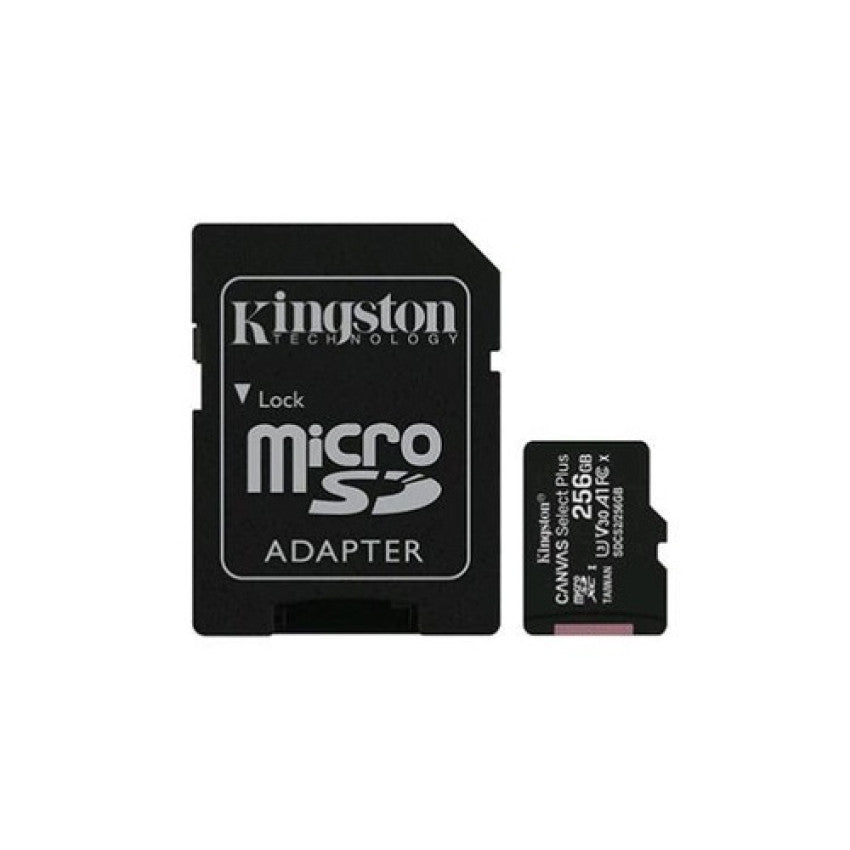 Kingston 256gb Micsdxc Canvas Select Plus 100r A1 (SDCS2/256GBSP)