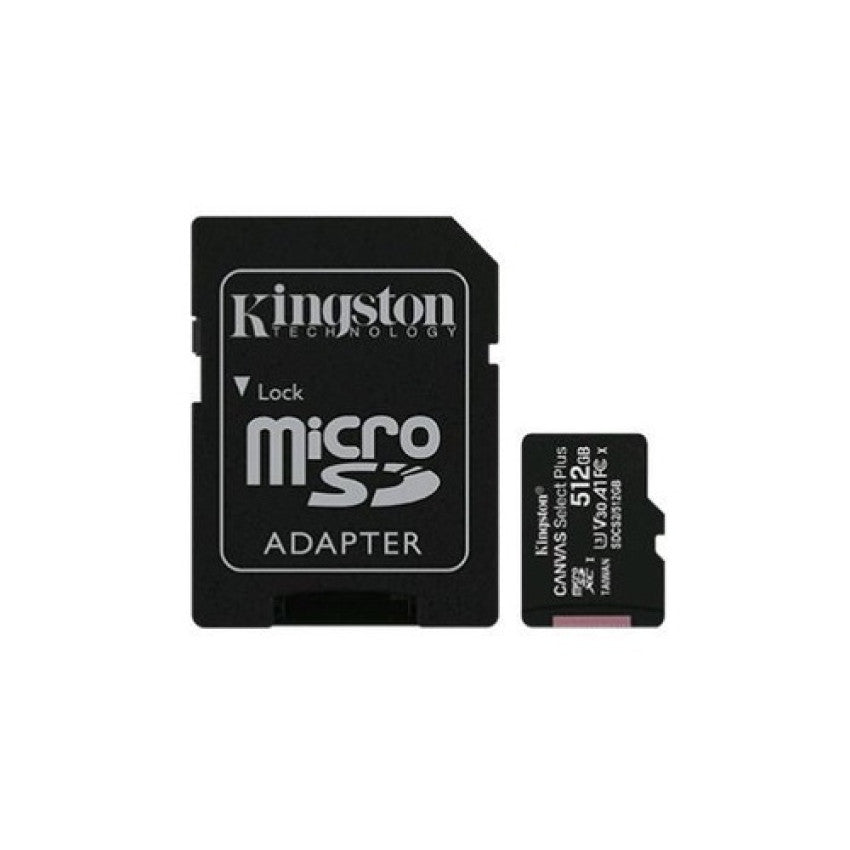 Kingston 512gb Micsdxc Canvas Select Plus 100r A1 (SDCS2/512GB)