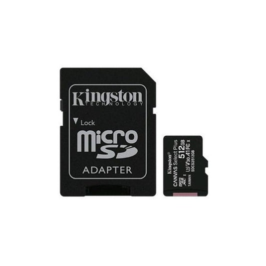 Kingston 512gb Micsdxc Canvas Select Plus 100r A1 (SDCS2/512GB)